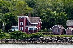 Conanicut North Lighthouse Without Its Lantern Room